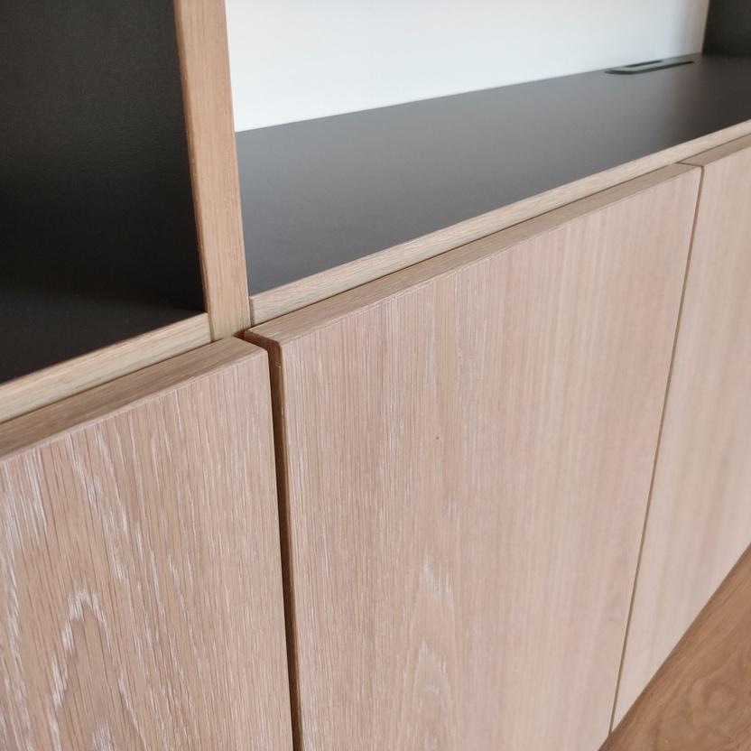 Schranktüren nach Maß Schranktüren nach Maß in hellem Holz