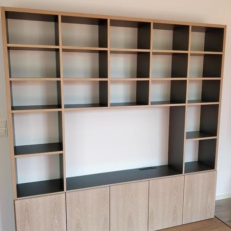 TV Wand nach Maß TV Wand nach Maß aus Holz